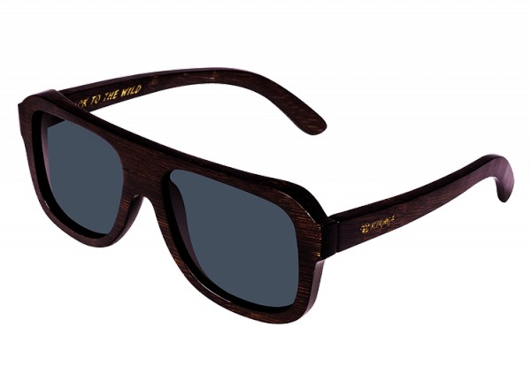 "Pilot" Lunettes Bois Bamboo Marron