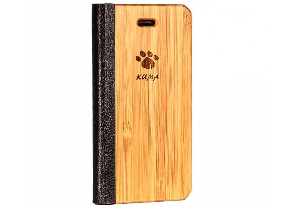 "Flip" Coque Bois Bamboo Iphone 6/6S