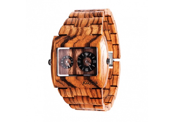 "Benghal" Zebrawood Watch