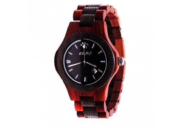 "Fauve" Montre Bois de Santal