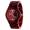 "Jungle" Montre Bois de Santal Rouge