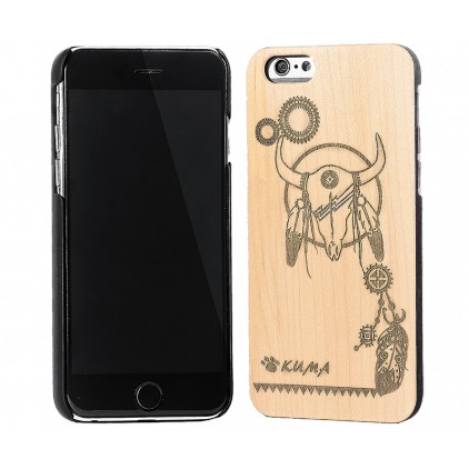 "Style" Engraved Mapple wood iPhone 6 Case